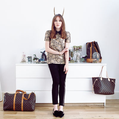 Louis Vuitton's Epi Neverfull collection tours London with Angela